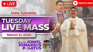 Filipino  Mass Today Online march 31 2026 Fr Jowel Jomarsus Gatus