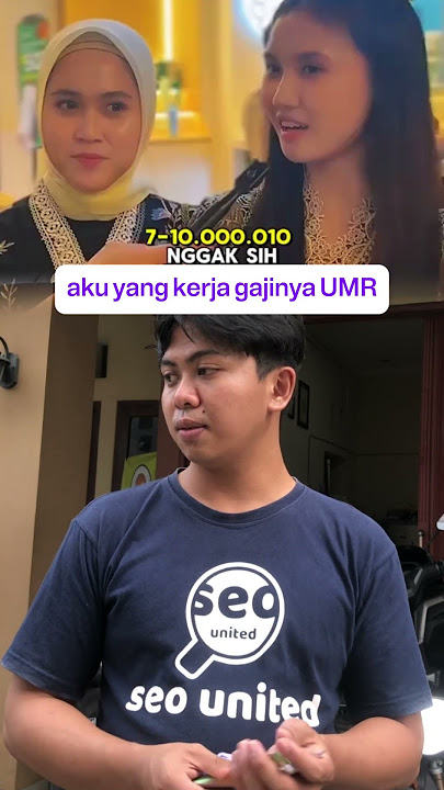 PEREMPUAN KETIKA DITANYA? BERAPA PENGHASILAN COWO BARU DIKATAKAN MAPAN? #comedy #lucu #shorts