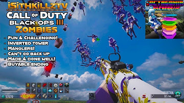 NEW Octagonia Inverted Tower is a fun & unique challenge map, with a twist! - Bo3 custom zombies