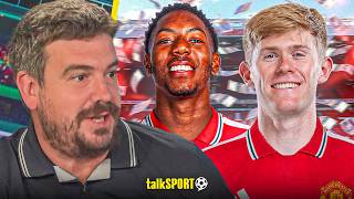 "KEEN TO MOVE!" Alex Crook REVEALS LATEST on Man United TARGETS Myles Lewis-Skelly & Lewis Hall!