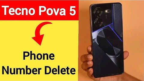Tecno Camon 30 5G me phone number delete kaise kare, how to delete number Tecno Camon 30 5G