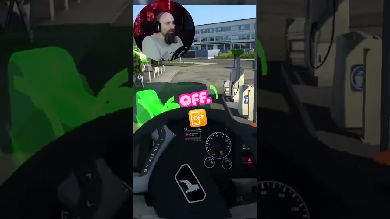 Just wanted fuel! Euro Truck Simulator 2 