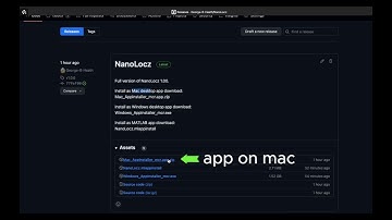 NanoLocz Tutorial: Standalone app install (Mac or Windows)