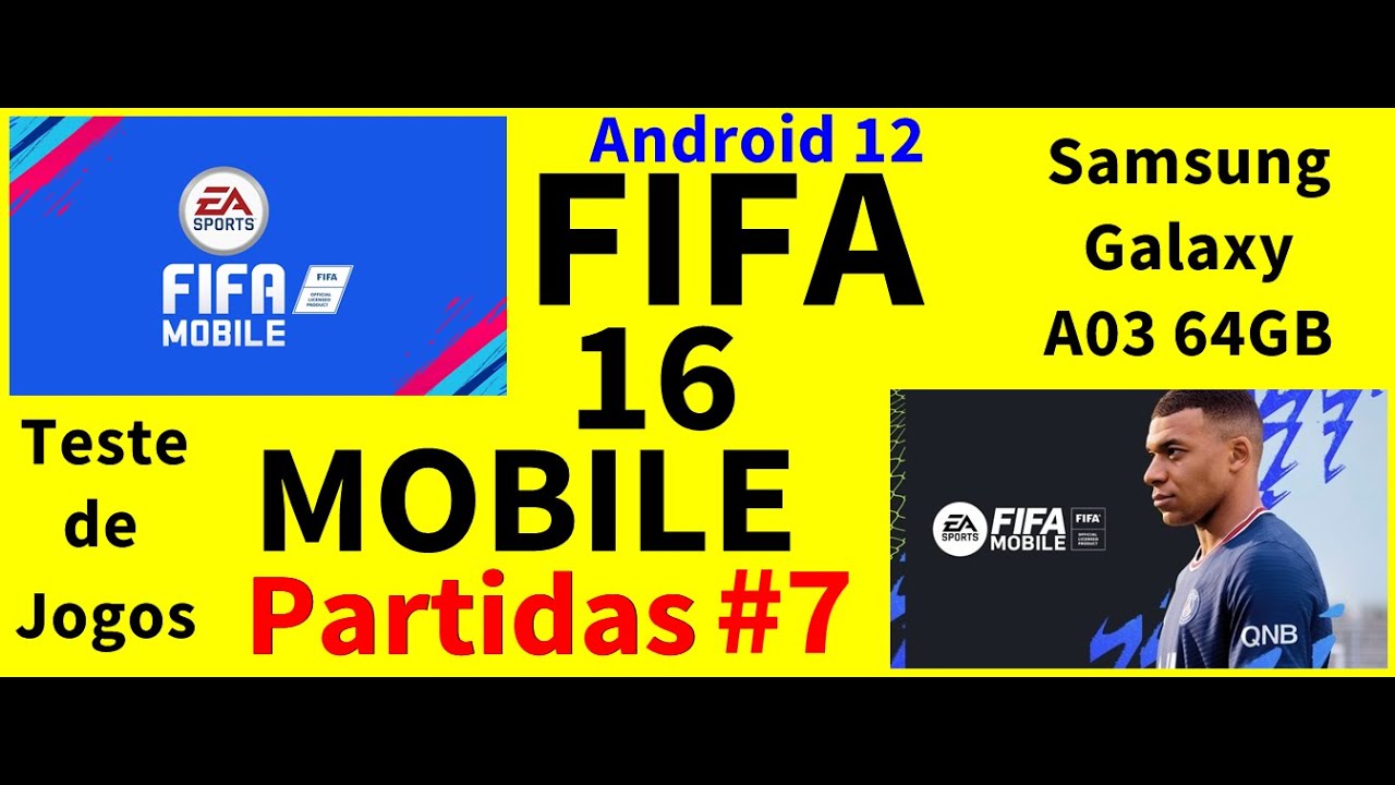 Fifa 16 Mobile Celular Samsung a03 #7 