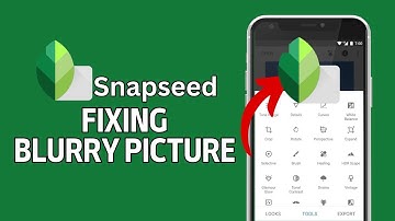 How to Fix Blurry Picture in Snapseed 2024?