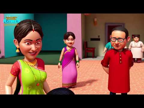 એક મોટા હાથી | Ek Mota Hathi | Animals Nursery 3D Rhymes