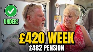 £420 Week on a £482 State Pension | Full-Time Motorhome Life, Every £ We Spent