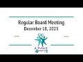 Glen Ellyn District 41 BOE Meeting December 18 2023