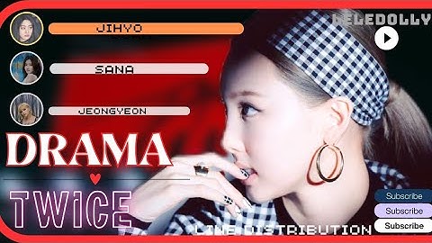 HOW WOULD TWICE (트와이스) SING DRAMA (Original: AESPA)  (Line Distribution)