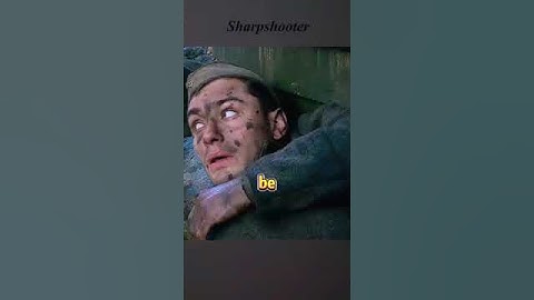 Sniper shot over 400 enemies during world war ll.#war #worldwar2 #movieclips