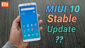 MIUI 10 Global Stable Rom Update schedule 🔥🔥