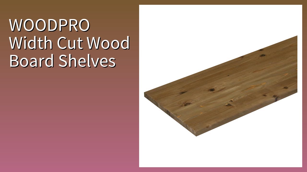 レビュー (2025): WOODPRO Width Cut Wood Board Shelves。まとめ