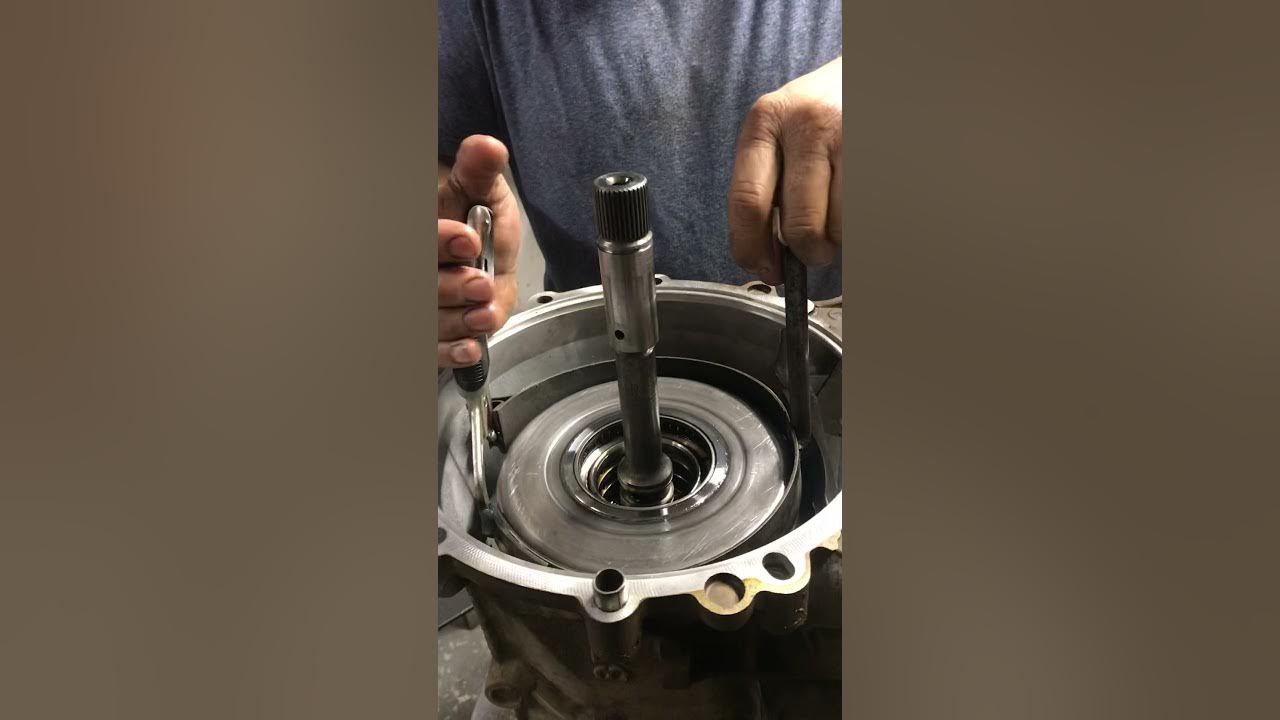 6L80/6L90e transmission drum install shop made tool 1234 and 35 Reverse Drum YouTube