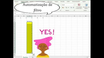 Filtro automático no Excel