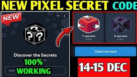 14-15 December Not Pixel Airdrop Secret Code Today | NotPixel Secrets Code | X and Y Secrets Code