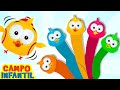 La Familia Dedo con Patitos de Colores - Campo Infantil | Canciones Infantiles Divertidas