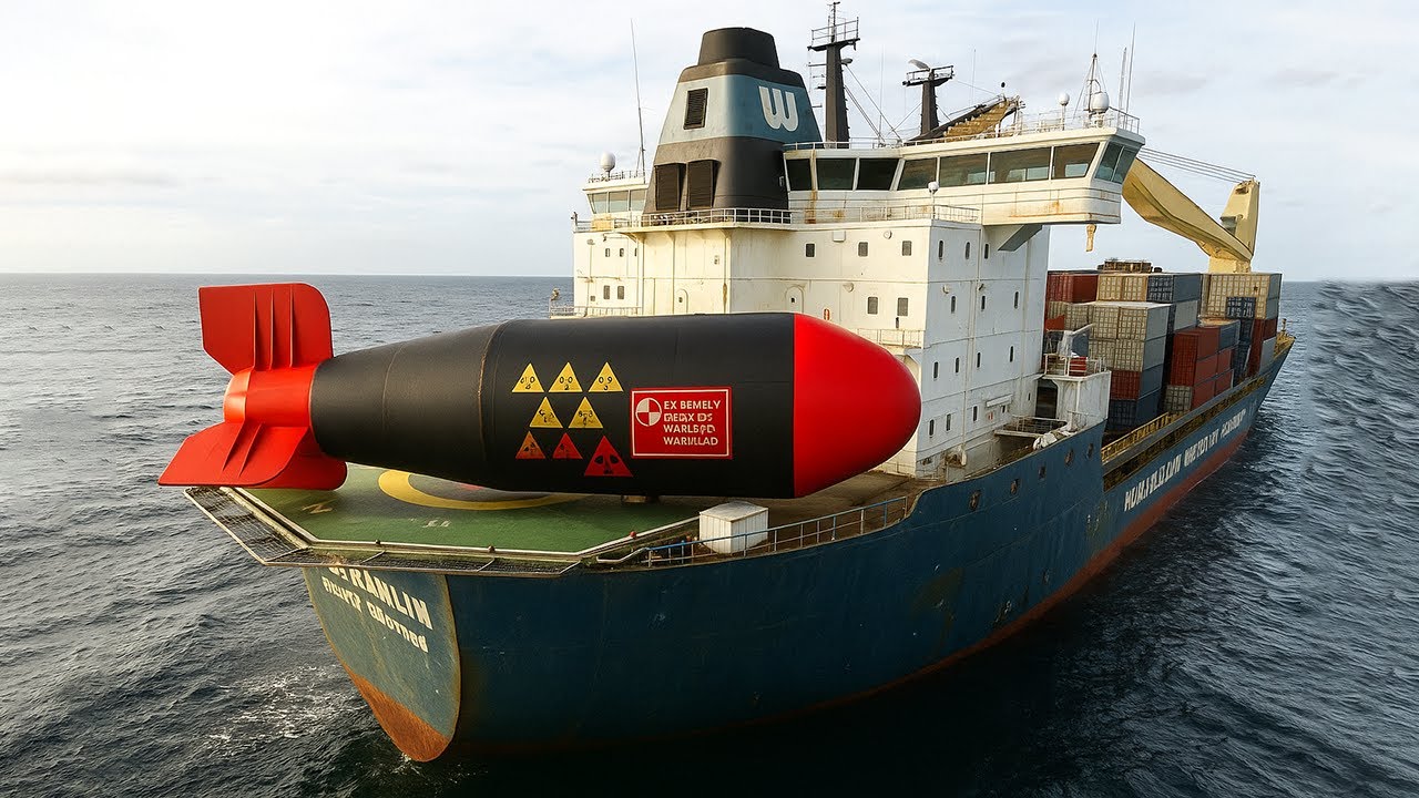 Garry's Mod Nuclear Bombs Testing From A Ship BOOM!