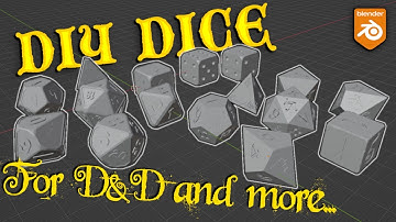 3D Printed DIY Custom Dice for D&D and more - Part 1 | D&D DIY