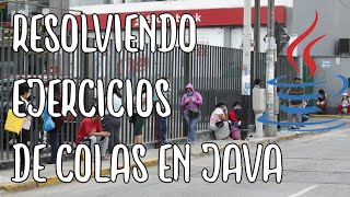 Resolviendo ejercicios de colas con Java (Netbeans)