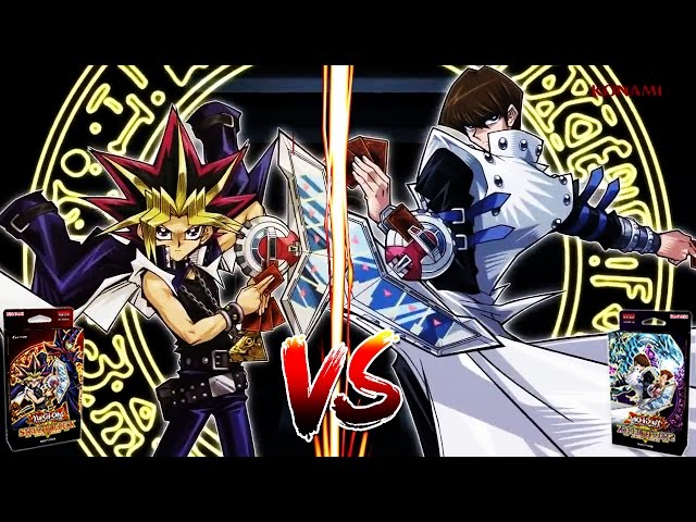 YuGiOh Structure Deck Showdown! ..Yugi vs Kaiba.. It's Time to DUEL!!