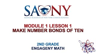 2nd Grade EngageNY Math -  Module 1 Lesson 1 Make number bonds of ten