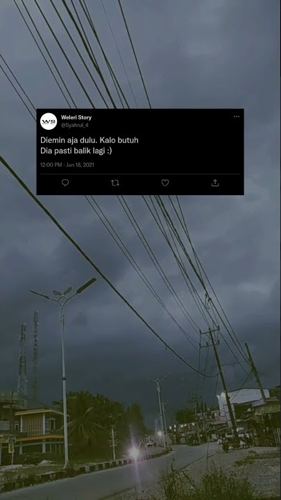 diemin aja dulu,oke Story wa