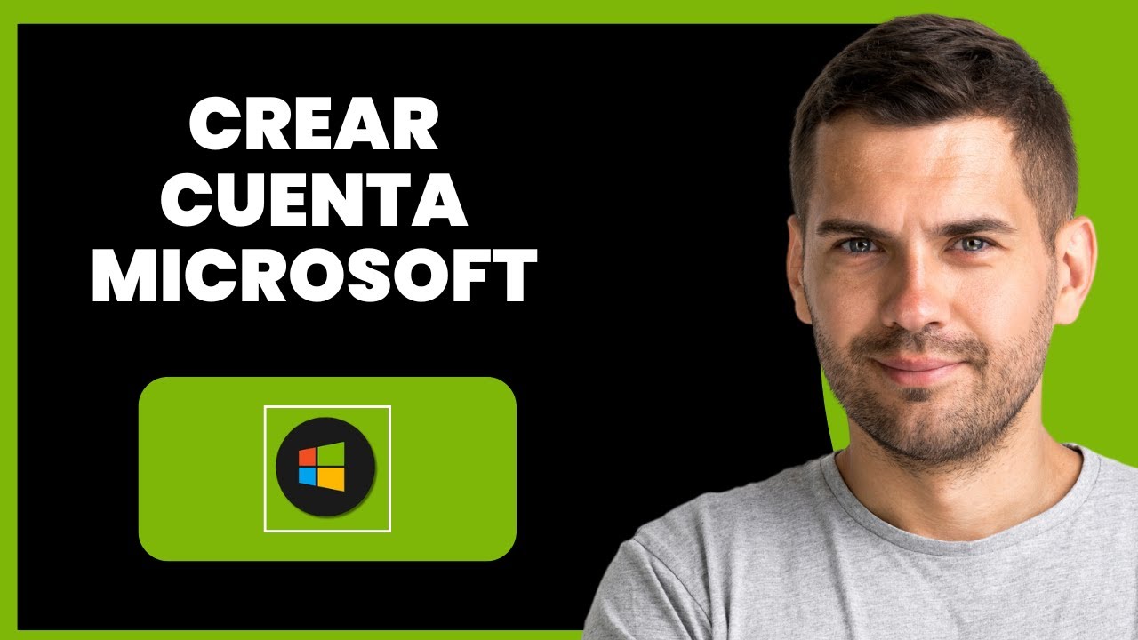 Cómo Crear una Nueva Cuenta de Microsoft (2025) Hacer Cuenta Nueva de