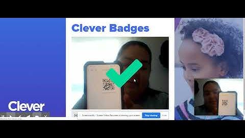 Clever Login With Badge - English