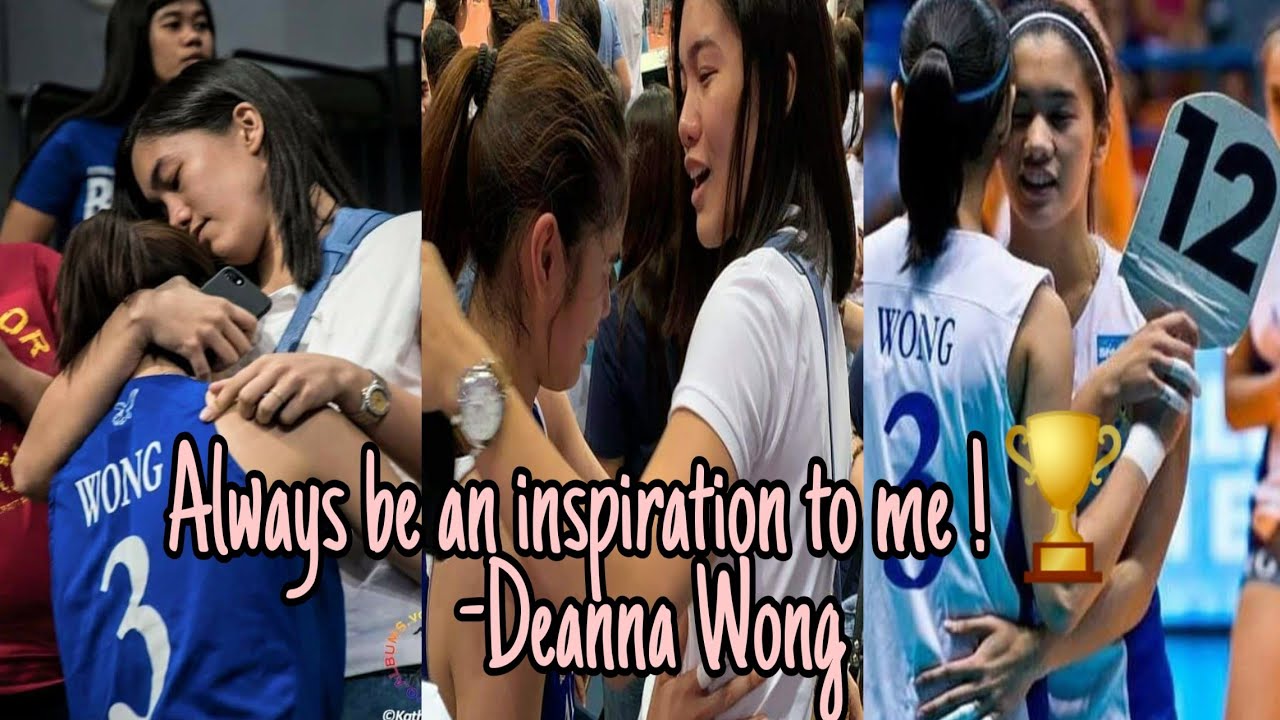 DEANNA WONG WITH HER IDOL! 🧡 The last part tho, di na napigil ang kilig 😍 binato ! HAHA. #Deanna