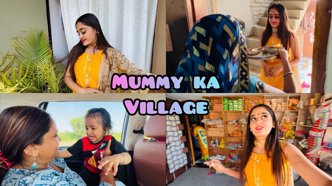 Bindass Kavya ke Mummy ka gaon Ja rahe For Bhai Duj Celebration & Diwali ke baad fir se ki shopping