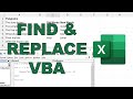 Find and Replace multiple words using VBA in excel
