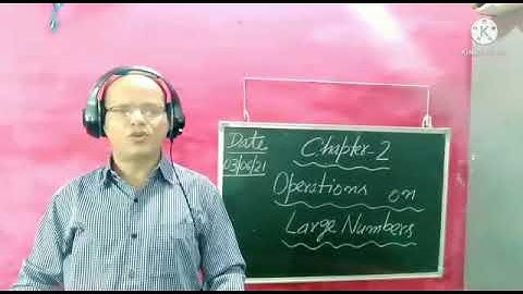 (Class 5)(Maths) (Ch-2 Operations on Large Numbers) (Ex-2A) (Topic is Multiplication and division)