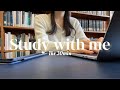 Study with me in the library  90 min