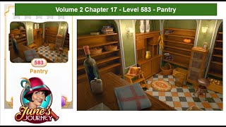 June's Journey - Volume 2 - Chapter 17 - Level 583 - Pantry (Complete Gameplay, in order)
