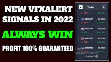 New VfxAlert Signals in 2022 || 100% Signals Accuracy Best Software For All Binary Options