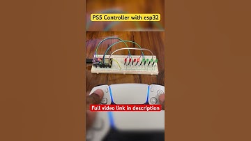 How to connect PS5 controller with esp32 #shorts #ps5 #hashincludeelectronics