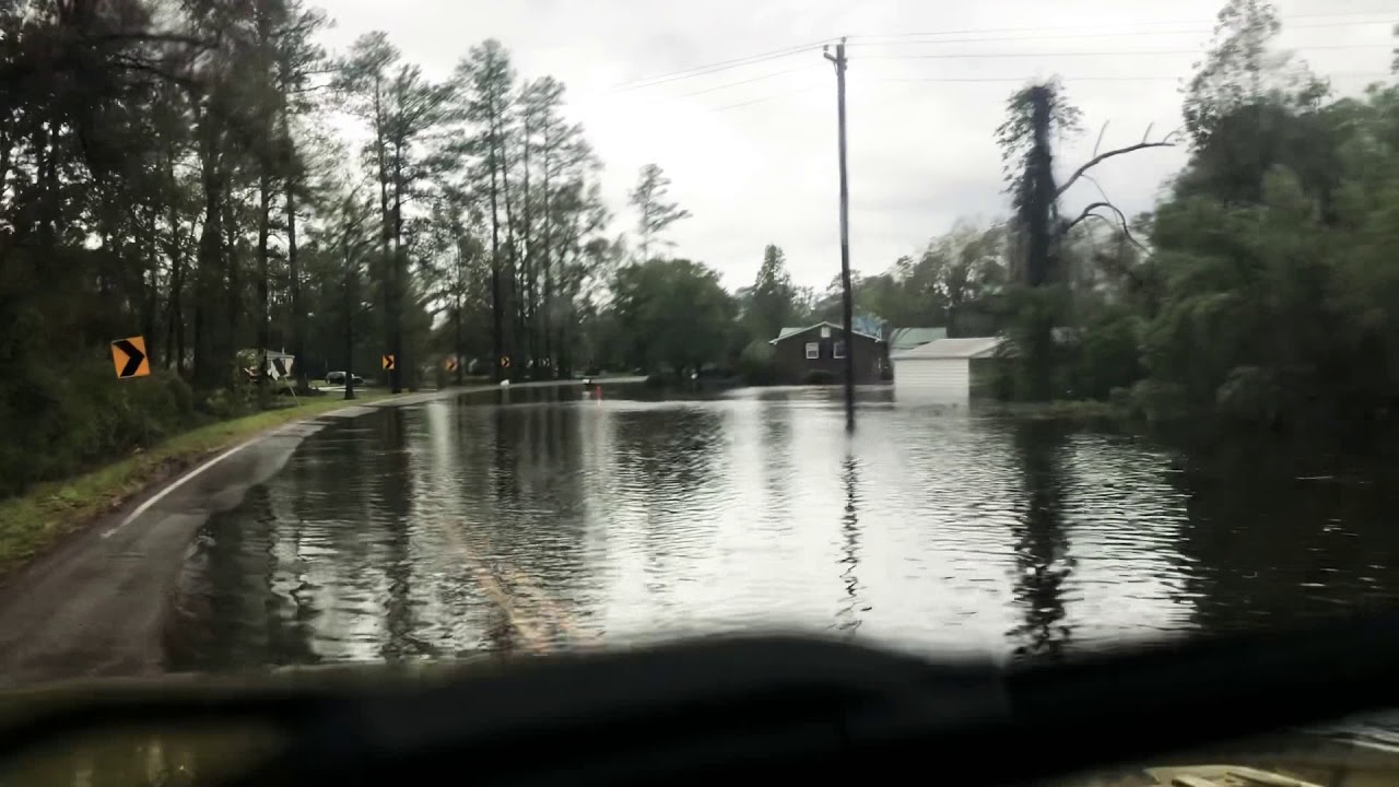 Hurricane Florence Part 3 Rocky Point NC, Pender County flooding