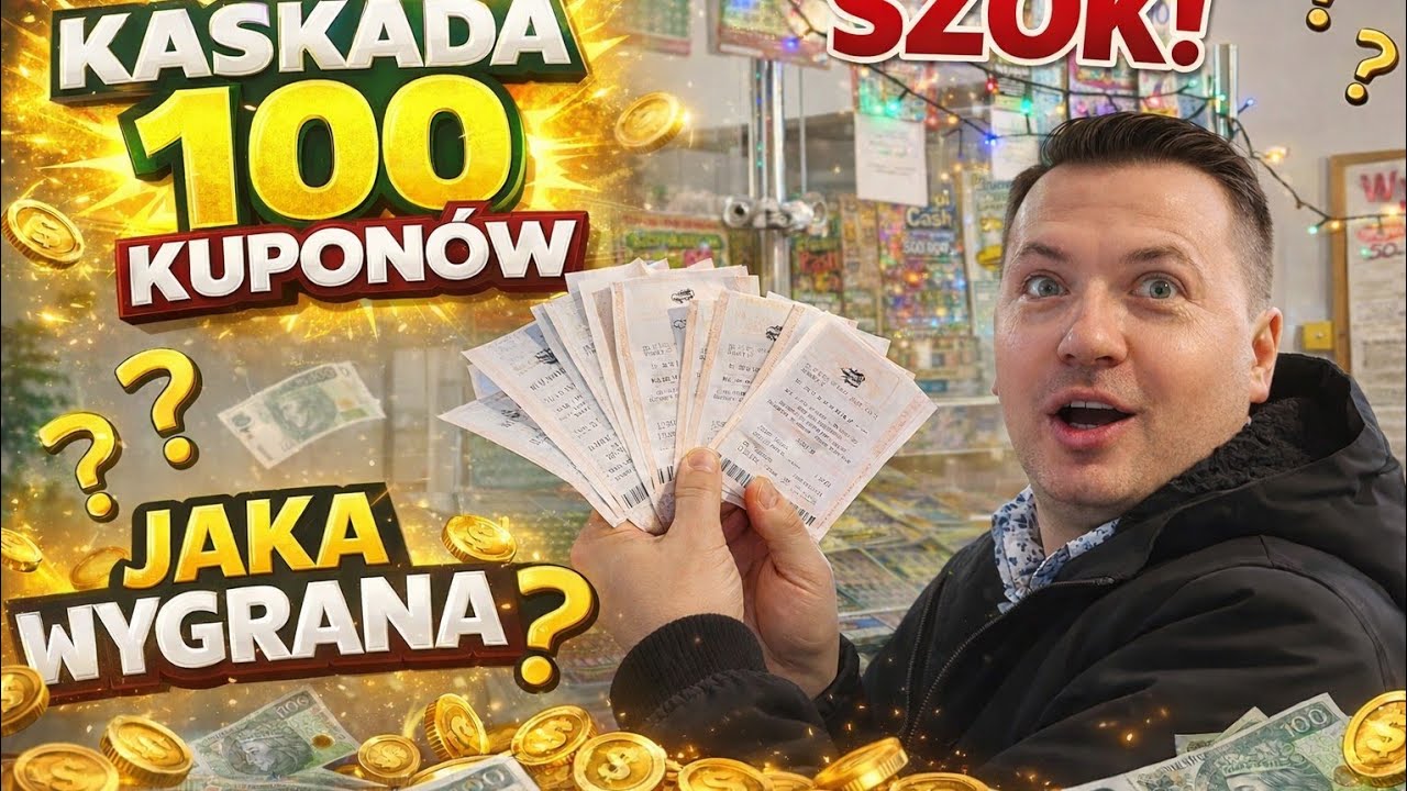 ZAGRAŁEM W NAJGORSZĄ GRĘ LOTTO KASKADA Zdrapki Ekspres Losy, Mini, Keno, ILE WYGRAŁEM 🤔
