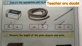 4th std term-1 Maths workbook unit-6 Measurement key answers….2026-27