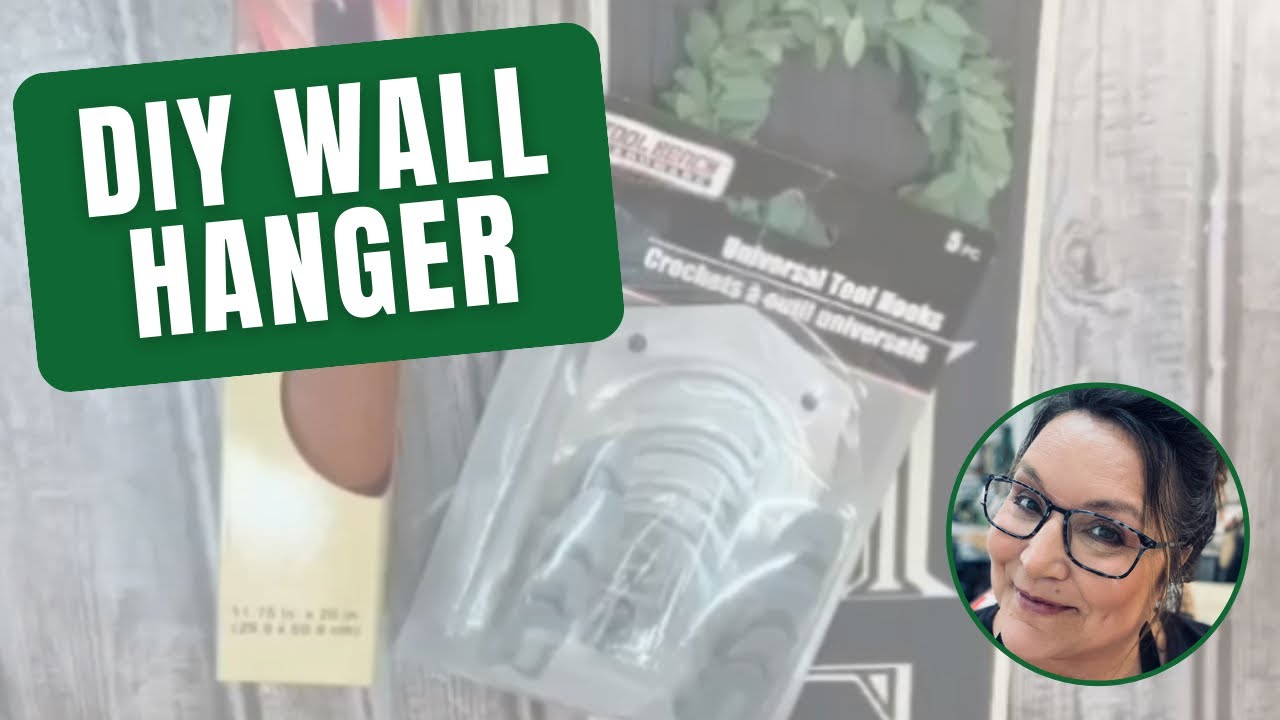 DIY wall hanger Dollar Tree YouTube