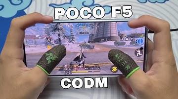 POCO F5 CODM 4 JARI HANDCAM SOLO VS SQUAD GAMEPLAY