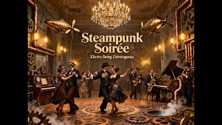 Steampunk Soirée: Victorian Electro-Swing Ballroom Mix | Retro-Futuristic Dance Rhythms