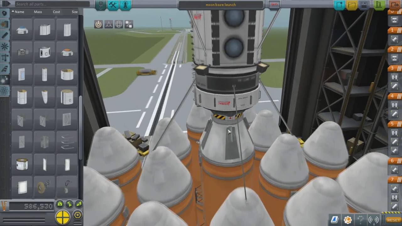 KSP PS4 "Moon Base Build" Pt2 YouTube