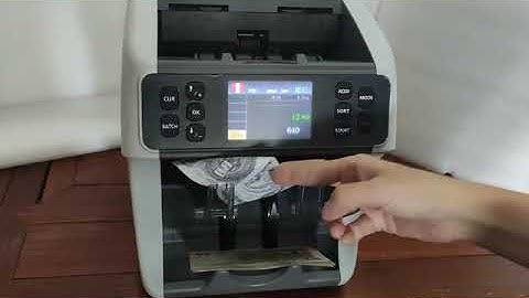 Banknote Sorter Manufacturer 2 pocket banknote sorter money sorting machine bill counter sorter PEN