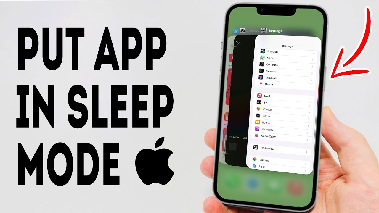 Как перевести некоторые приложения в спящий режим на iPhone — полное руководство