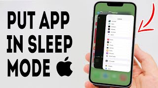 كيفية وضع بعض التطبيقات في وضع السكون على iPhone - دليل كامل screenshot 5