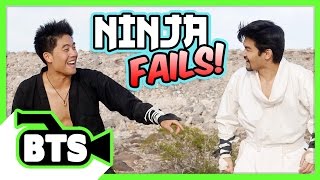 How To Be Ninja Fails! (BTS)