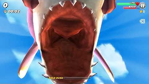 Lets Play Hungry Shark World #2 Whitetip reef Shark! iPhone Gameplay