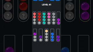 Ball Sort Puzzle nível 41 #games #gaming #gameplay #androidgames #puzzle #level #gamer #sorts