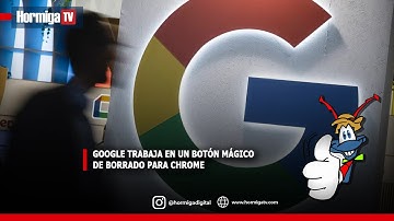 GOOGLE TRABAJA EN UN BOTÓN PARA BORRAR LOS ÚLTIMOS 15 MINUTOS DE NAVEGACIÓN | GOOGLE | HORMIGATV